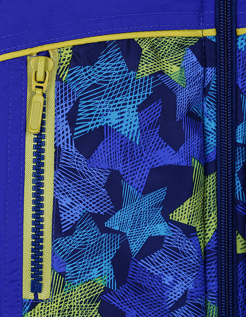 Комбинезон детский, М.173182, р.86-52, набивка/синий