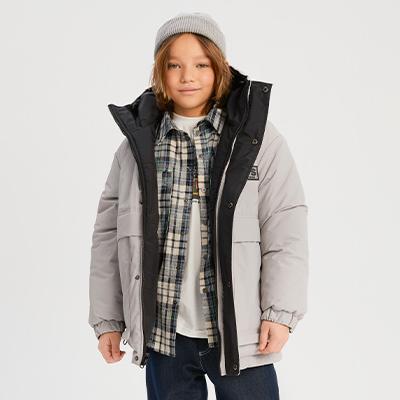 Зимняя двухсторонняя куртка для мальчика