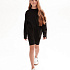 Чёрный лонгслив для девочки